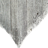 18" Whitewash Reclaimed Wood Heart Wall Decor - Homeroots