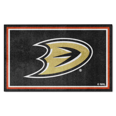 Anaheim Ducks 4ft. x 6ft. Plush Area Rug - Anaheim Ducks