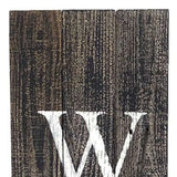 5' Rustic Black And White Front Porch Welcome Sign - Homeroots - Flyclothing LLC