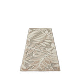 6' Runner Gray And Ivory Floral Stain Resistant Indoor Outdoor Runner Rug - Homeroots - Flyclothing LLC