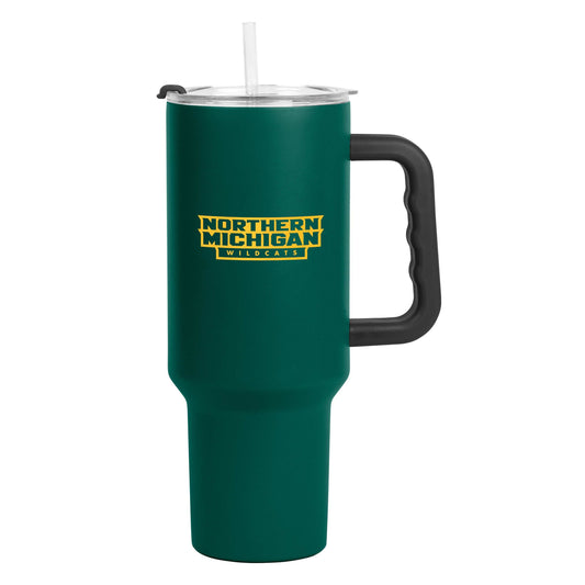 Northern Michigan 40oz Flipside Powder Coat Tumbler - Logo Brands - Flyclothing LLC