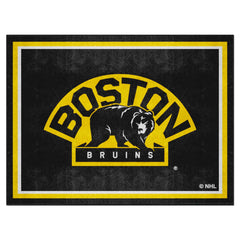 Boston Bruins 8ft. x 10 ft. Plush Area Rug - Boston Bruins