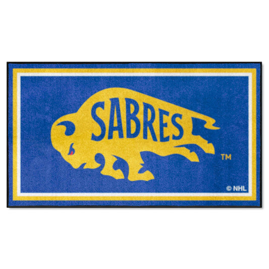 Buffalo Sabres 3ft. x 5ft. Plush Area Rug - Buffalo Sabres