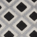 8' X 11' Black And White Geometric Indoor Outdoor Area Rug - Homeroots - Flyclothing LLC