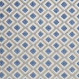 5' X 8' Blue And Gray Geometric Indoor Outdoor Area Rug - Homeroots - Flyclothing LLC