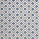 6' X 9' Blue And Gray Geometric Indoor Outdoor Area Rug - Homeroots - Flyclothing LLC