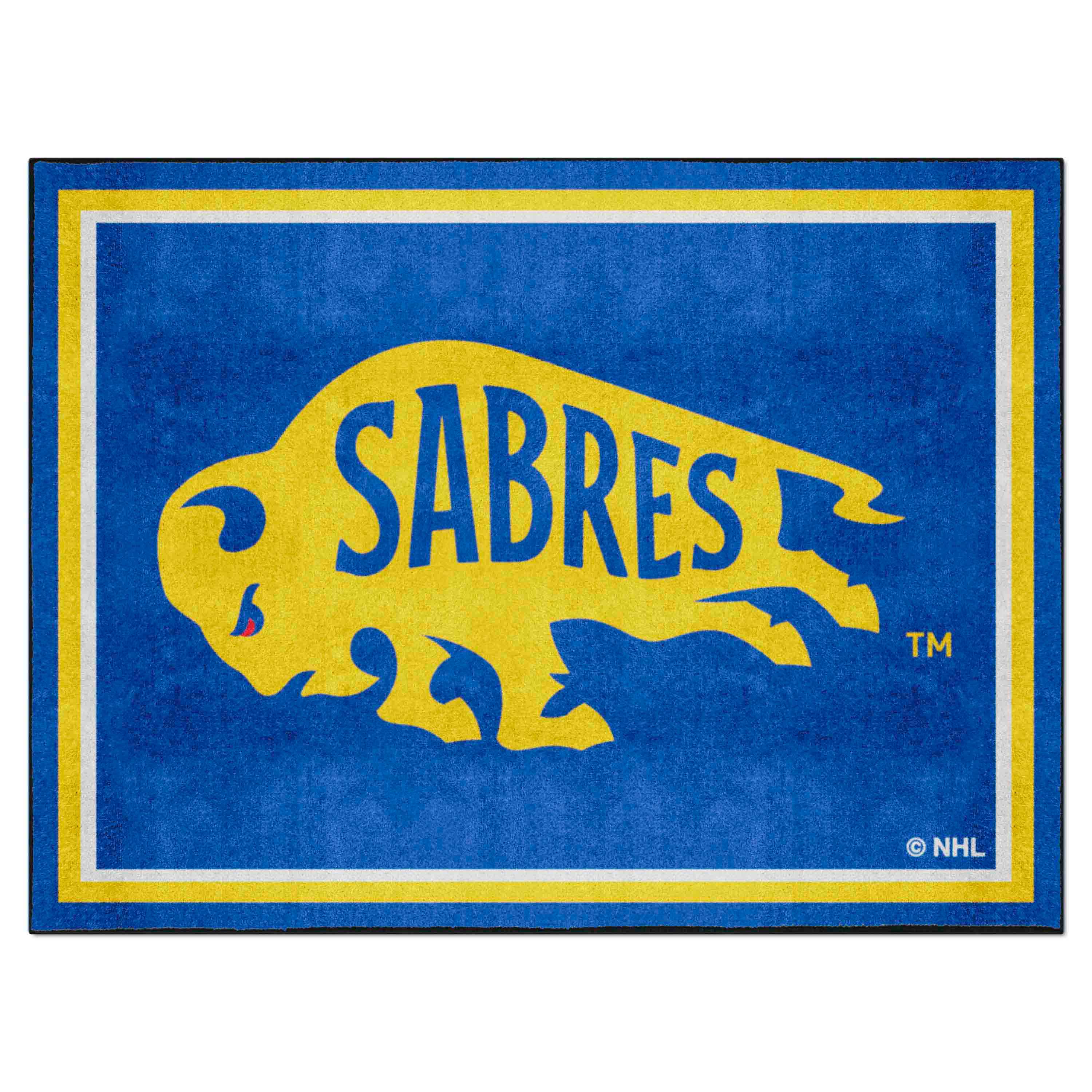Buffalo Sabres 8ft. x 10 ft. Plush Area Rug - Buffalo Sabres