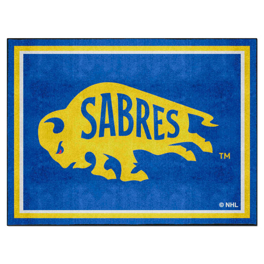 Buffalo Sabres 8ft. x 10 ft. Plush Area Rug - Buffalo Sabres