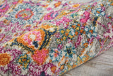 2' X 3' Silver Floral Power Loom Area Rug - Homeroots - Flyclothing LLC