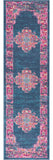 10' Blue Dhurrie Runner Rug - Homeroots - Flyclothing LLC