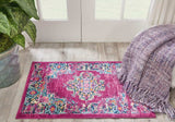 2' X 3' Fuchsia Power Loom Area Rug - Homeroots - Flyclothing LLC