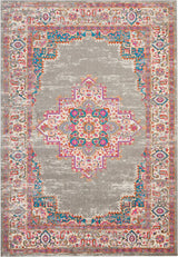 7' X 10' Gray Power Loom Area Rug - Homeroots - Flyclothing LLC