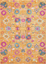5' X 7' Sunset Floral Power Loom Area Rug - Homeroots - Flyclothing LLC