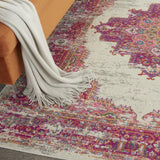 4' X 6' Fuchsia Power Loom Area Rug - Homeroots - Flyclothing LLC