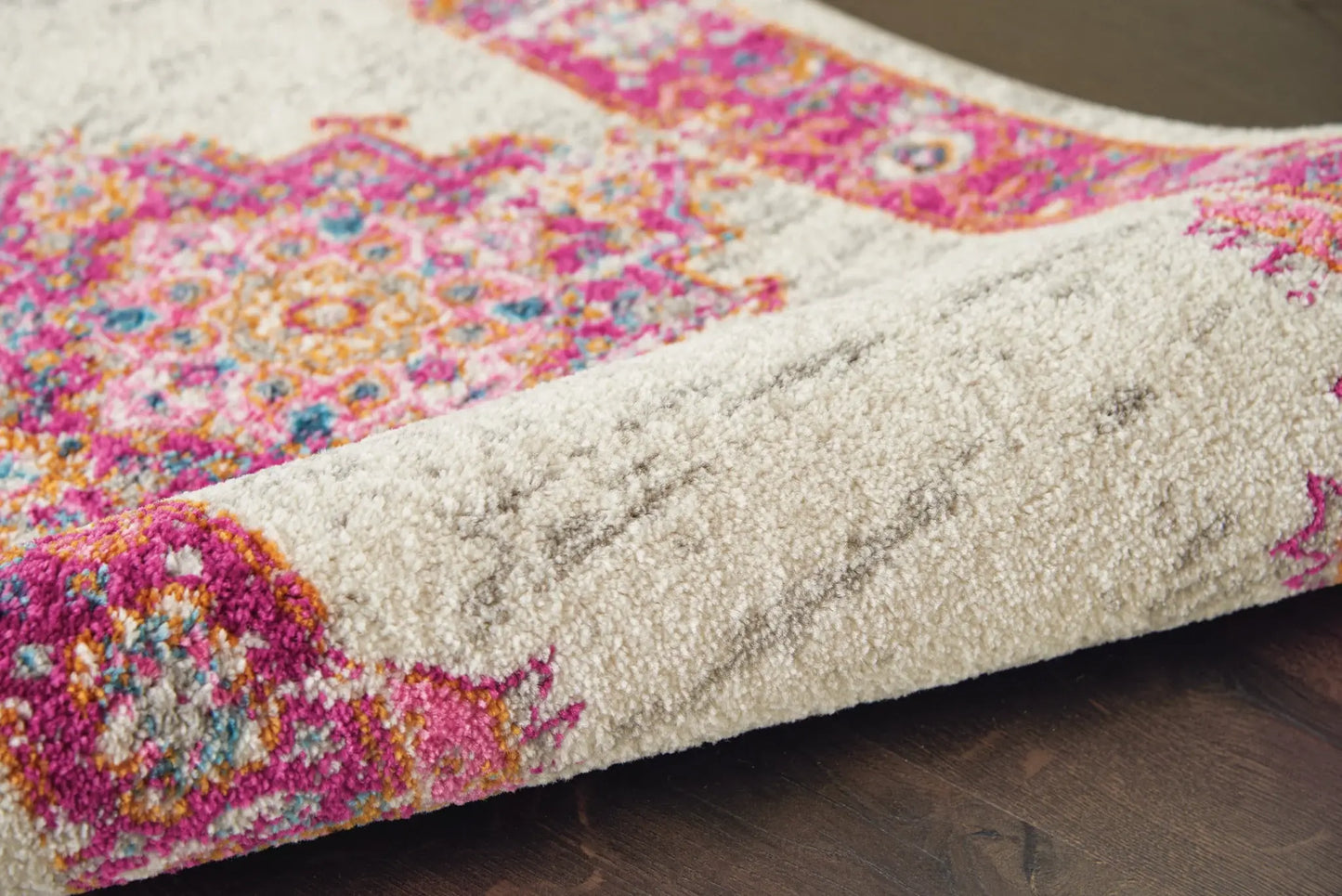 7' X 10' Fuchsia Power Loom Area Rug - Homeroots - Flyclothing LLC