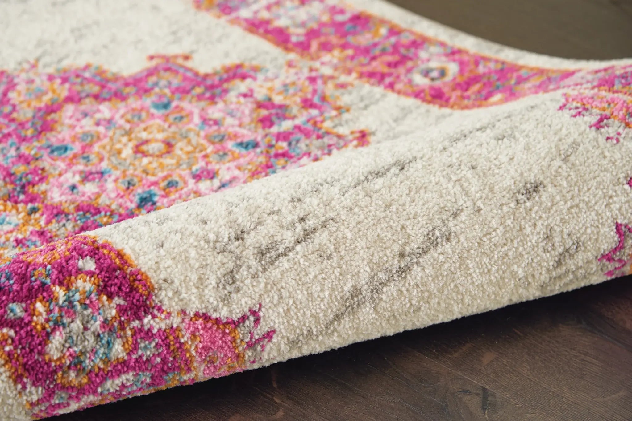 7' X 10' Fuchsia Power Loom Area Rug - Homeroots - Flyclothing LLC