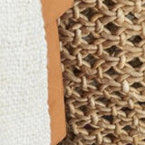 7' X 10' Pink And Ivory Abstract Power Loom Area Rug - Homeroots