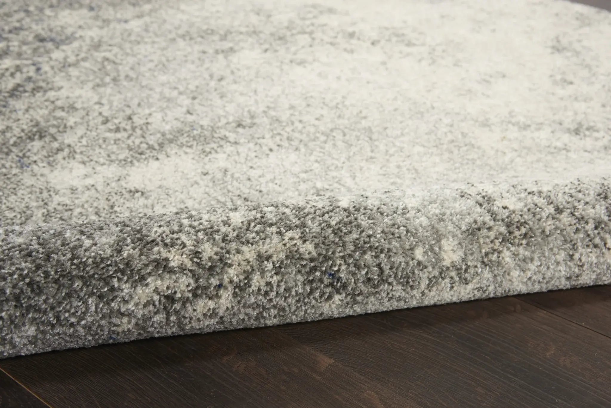 8' X 10' Gray And Ivory Abstract Power Loom Area Rug - Homeroots - Flyclothing LLC