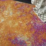 5' X 7' Sunset Abstract Power Loom Area Rug - Homeroots - Flyclothing LLC