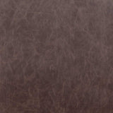 Brown and Black Adjustable Swivel Faux Leather Rolling Office Chair - Homeroots - Flyclothing LLC