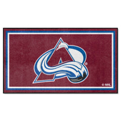 Colorado Avalanche 3ft. x 5ft. Plush Area Rug - Colorado Avalanche