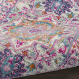 2' X 3' Pink And Gray Power Loom Area Rug - Homeroots - Flyclothing LLC