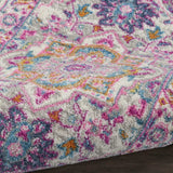 2' X 3' Pink And Gray Power Loom Area Rug - Homeroots - Flyclothing LLC