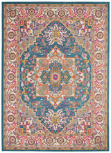 5' X 7' Teal Blue Power Loom Area Rug - Homeroots - Flyclothing LLC