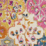 8' Pink And Gray Geometric Dhurrie Runner Rug - Homeroots - Flyclothing LLC