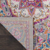2' X 3' Pink And Gray Power Loom Area Rug - Homeroots - Flyclothing LLC