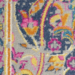7' X 10' Pink And Green Dhurrie Area Rug - Homeroots