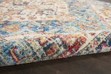 4' X 6' Blue And Ivory Power Loom Area Rug - Homeroots - Flyclothing LLC
