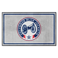 Columbus Blue Jackets 4ft. x 6ft. Plush Area Rug - Columbus Blue Jackets