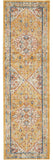 8' Yellow And Ivory Dhurrie Runner Rug - Homeroots - Flyclothing LLC