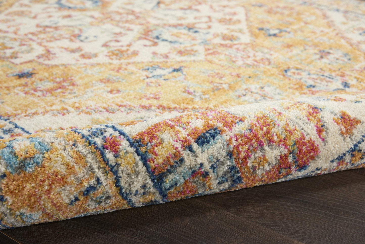 4' X 6' Yellow And Ivory Dhurrie Area Rug - Homeroots - Flyclothing LLC