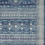 5' X 7' Navy Blue Power Loom Area Rug - Homeroots - Flyclothing LLC