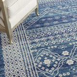 7' X 10' Navy Blue Power Loom Area Rug - Homeroots - Flyclothing LLC