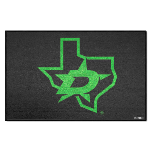 Dallas Stars Starter Mat Accent Rug - 19in. x 30in. - Dallas Stars