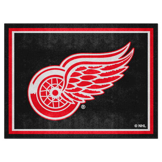 Detroit Red Wings 8ft. x 10 ft. Plush Area Rug - Detroit Red Wings