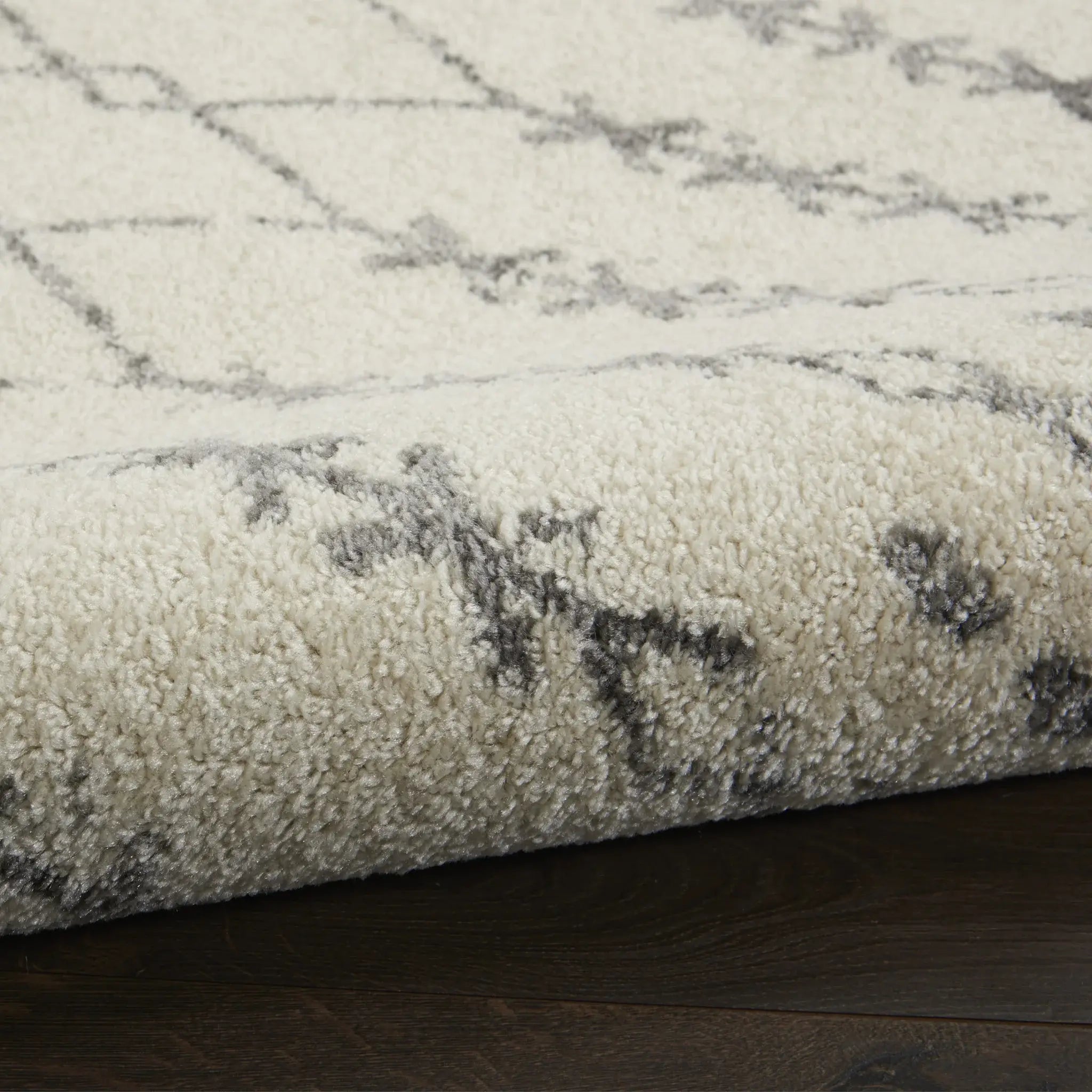 8' X 10' Gray Geometric Power Loom Area Rug - Homeroots - Flyclothing LLC
