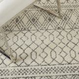 5' X 7' Gray Geometric Power Loom Area Rug - Homeroots - Flyclothing LLC