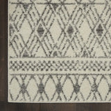5' X 7' Gray Geometric Power Loom Area Rug - Homeroots - Flyclothing LLC