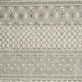 5' X 7' Gray Geometric Power Loom Area Rug - Homeroots - Flyclothing LLC