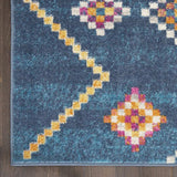 2' X 3' Navy Blue Southwestern Berber Area Rug - Homeroots - Flyclothing LLC