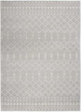 5' X 7' Gray Geometric Berber Area Rug - Homeroots - Flyclothing LLC