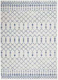 5' X 7' Ivory Geometric Berber Area Rug - Homeroots