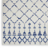 5' X 7' Ivory Geometric Berber Area Rug - Homeroots