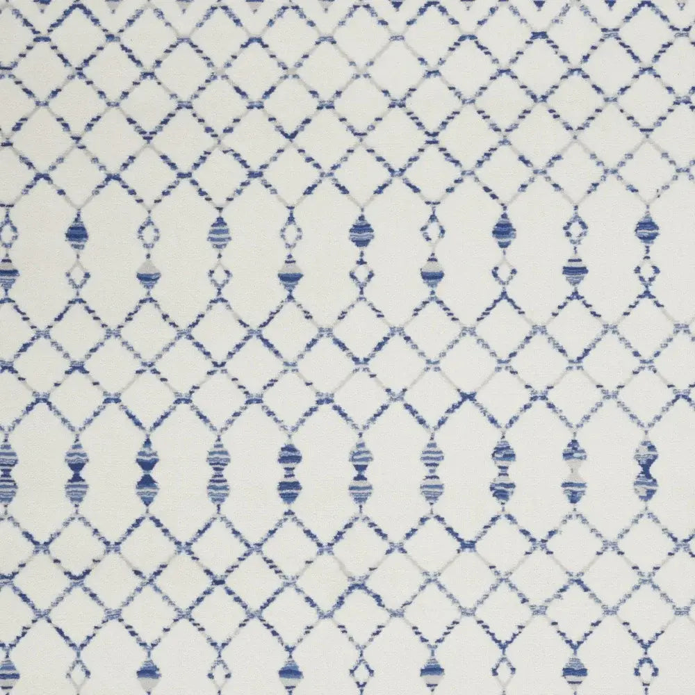 5' X 7' Ivory Geometric Berber Area Rug - Homeroots - Flyclothing LLC