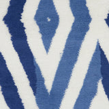 4' X 6' Blue And Ivory Geometric Dhurrie Area Rug - Homeroots - Flyclothing LLC
