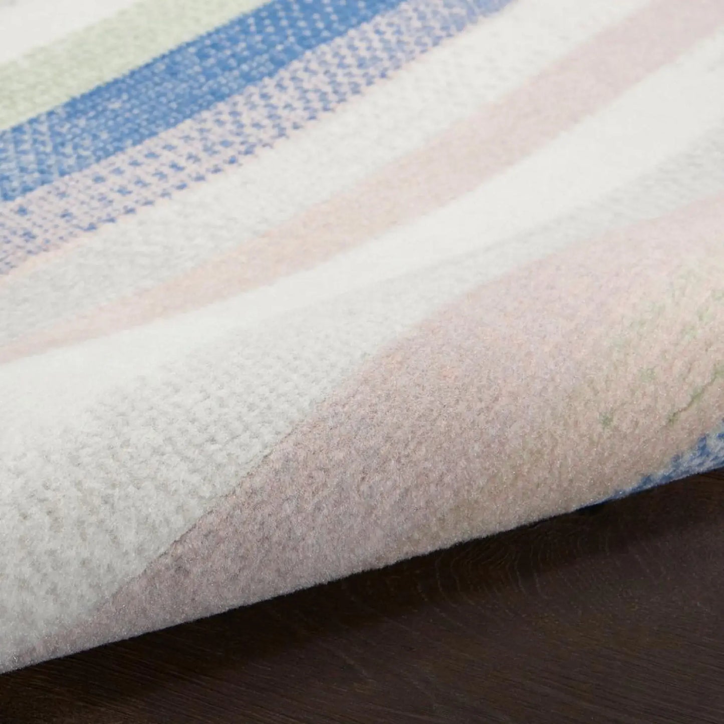 4' X 6' Navy Blue Striped Dhurrie Area Rug - Homeroots - Flyclothing LLC